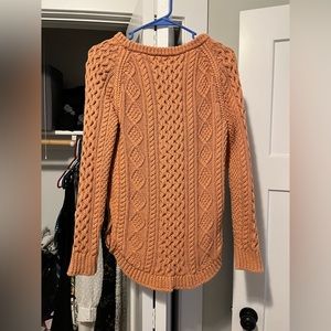 LL Bean Women's Signature Cotton Fisherman Tunic Sweater